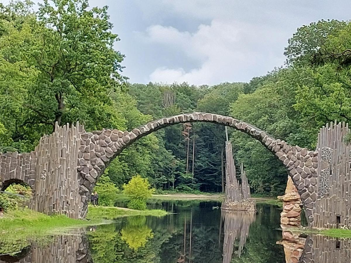 Pension Am Park Bad Muskau Dış mekan fotoğraf